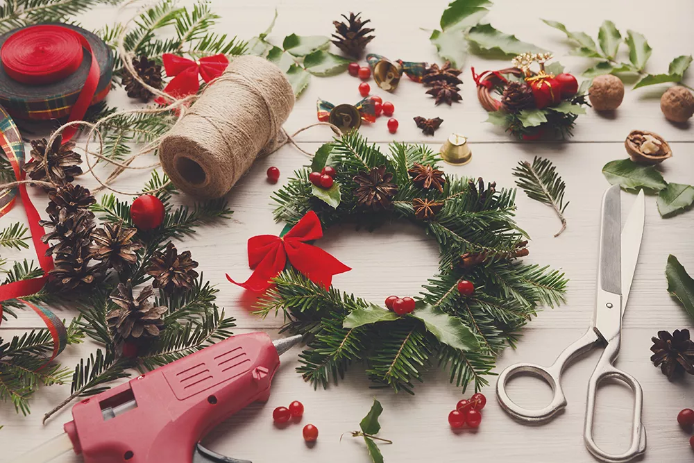 christmas wreath craft ideas