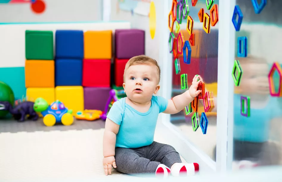 Baby Transitioning from Home to Childcare in Potomac, MD